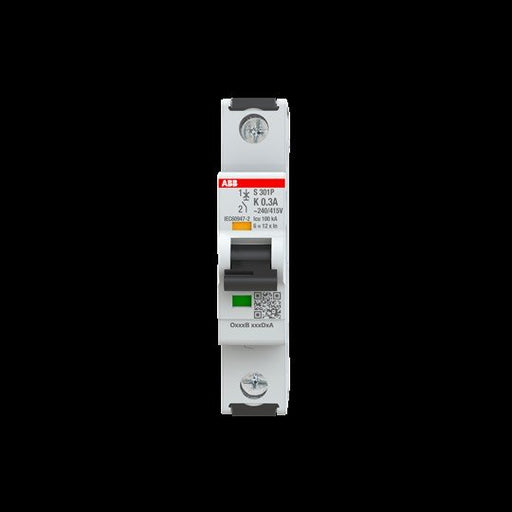 ABB Stotz S&J - Leitungsschutzschalter Sicherungsautomat S301P-K0.3 25kA, 0,3A, 1P