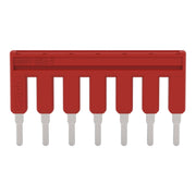 WAGO - Querverbinder/Brücker für Reihenklemme Brücker 7-fach 2002-407/000-005 7-fach,isoliert,rt − 25 Stück