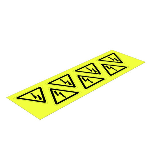 Weidmüller - Kennzeichnungsmaterial Gerätemarkierung MARKOC.50X50X50B/DR. selbstklebend,50mm − 10 Stück