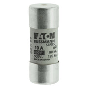 Eaton - Zylindrische Sicherung Sicherungseinsatz Nieders. CYL GG 22,#C22G10S 10A AC 690V 80kA − 10 Stück