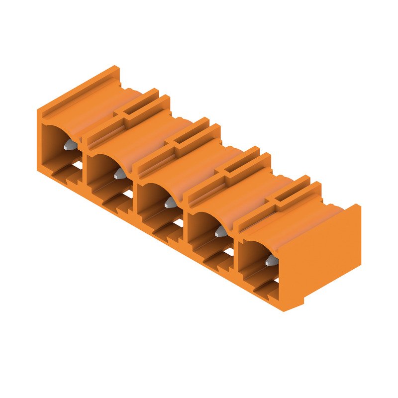 Weidmüller - Leiterplattensteckverbinder Verbinder 7.62mm SL 7.62HP#1472520000 − 50 Stück