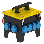 Bals Elektrotech - CEE-Steckdosen-Kombination (IEC 60309) Vollgummiverteiler 522589 tragbar