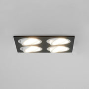 Brumberg Leuchten - Downlight/Strahler/Flutlicht Einbaumodul quadratisch 45029560 4-fach