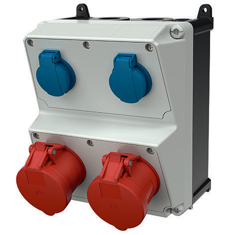 Mennekes - CEE-Steckdosen-Kombination (IEC 60309) Steckdosen-Kombination 920026 AMAXX