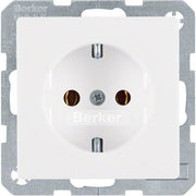 Berker - Steckdose SCHUKO-Steckdose 41436089 polarweiss samt