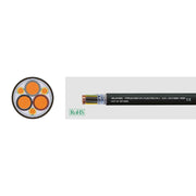 Energiekabel < 1 kV, für ortsveränderlichen Einsatz HEL TOPFLEX-EMV-UV-3PLUS 3 TOPFLEX-UV 3x 4 X 4 Motor,Servo,Geb
