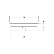 Brumberg Leuchten - Bodeneinbauleuchte LED-Bodeneinbauleuchte 14036223 V4A IP65