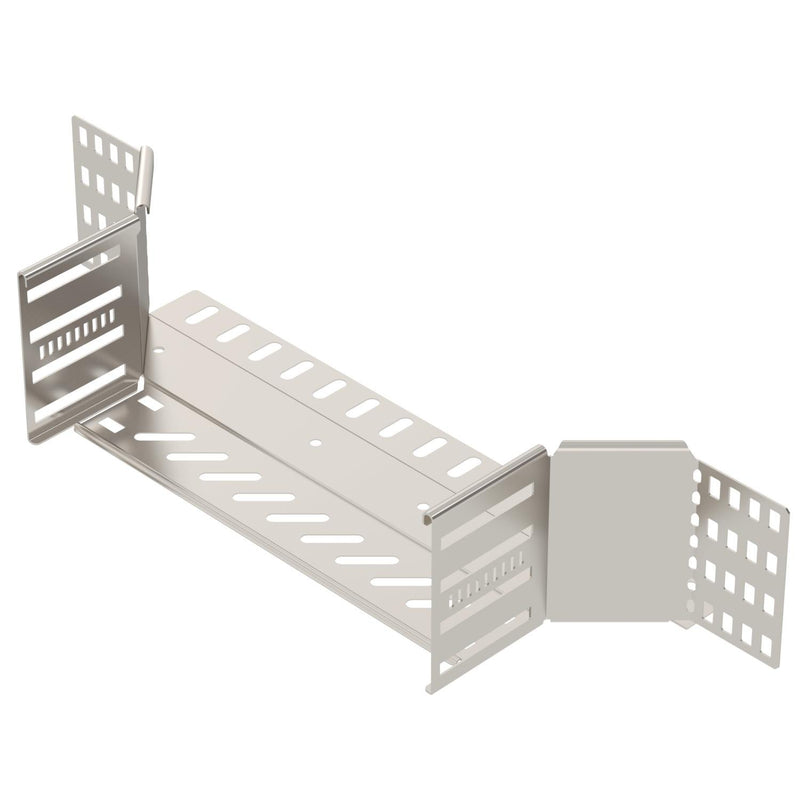 OBO Bettermann - Anbau-Abzweigstück für Kabelrinne Anbau-Abzweigstück RAA 130 A2 Kabelrinne 110x300