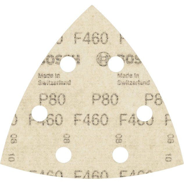 Bosch - Schleifpapier/Schleifvlies PRO F460 Schleifblatt, 93 2608621686 x 93 mm, G80, 5-tlg