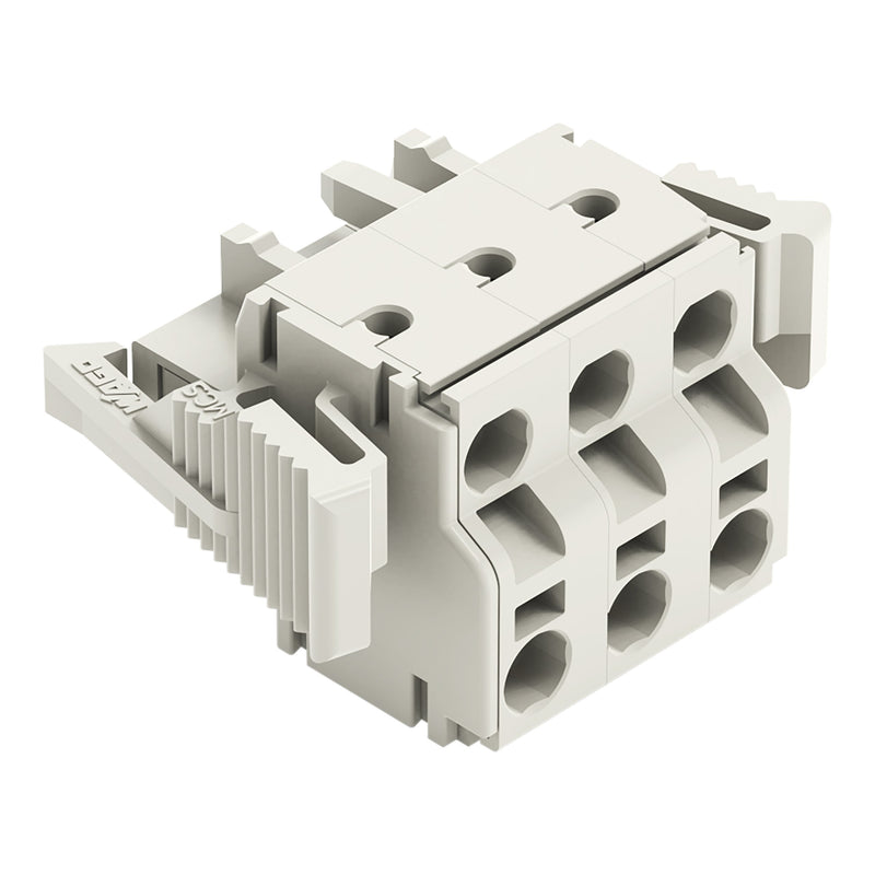 WAGO - Kabelsteckverbinder für Leiterplattensteckverbinder 2-Leiter-Federleiste 721-2203/037-000 CAGECLAMP,2,5mm²,lgr − 50 Stück