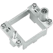 Harting - Befestigungselement für Industriesteckverbinder Halterahmen 09140060311 f.2 Module − 2 Stück