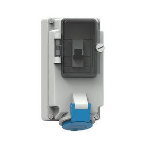 Bals Elektrotech - CEE-Steckdose abschaltbar, abgesichert (IEC 60309) Wandsteckdose abgesichert 1533 16A 4p 230V 9h IP44