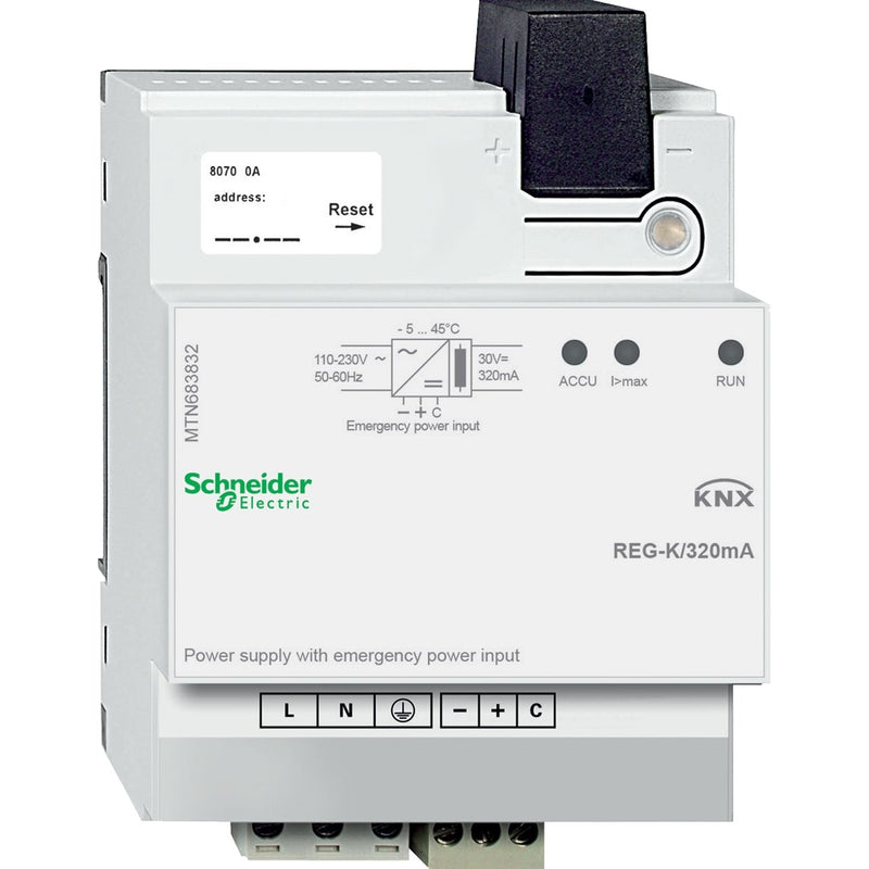 Schneider Electric - Bussystem-Spannungsversorgung KNX Spannungsversorgung MTN683832 REG-K/320 mA