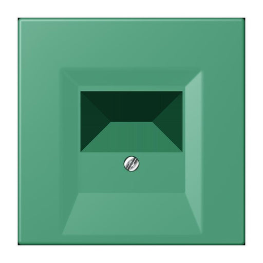 Jung - Einsatz/Abdeckung für Kommunikationstechnik Abdeckung für TAE LC 969 T 250 vert 59 (4320G)