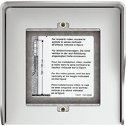 Legrand (BT) - Aufputzgehäuse für Unterputzgerät AP-Kasten 350611 Allmetal, 1 Modul