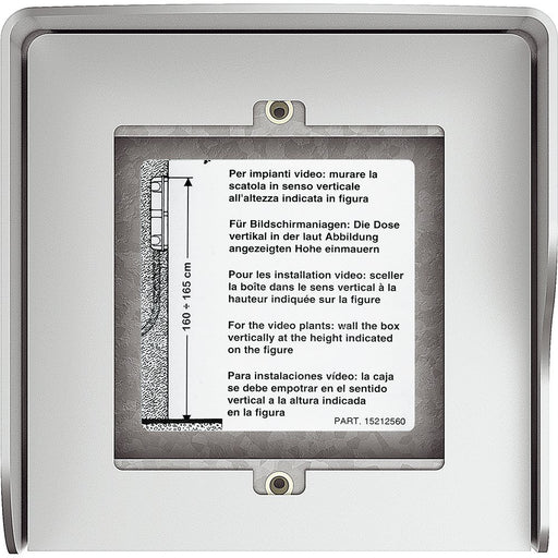 Legrand (BT) - Aufputzgehäuse für Unterputzgerät AP-Kasten 350611 Allmetal, 1 Modul