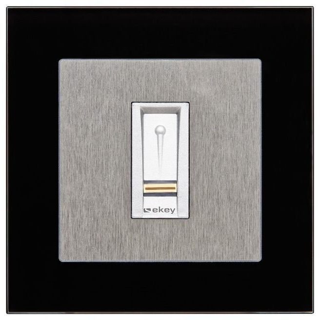 Ekey (AT) - Abdeckrahmen Abdeckung FS UP 101 703 IP44 glas schwarz