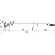 DEHN - Betätigungsstange Sicherungszange SZ HH 1060 gerade, Un-36kV