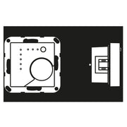 Jung - Bussystem-Raumtemperaturregler KNX Stetigregler ws A 2178 mit int.Busankoppler