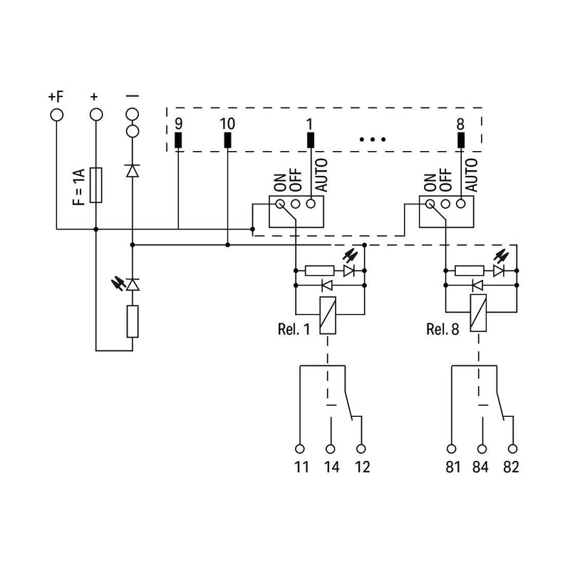 WAGO - Übergabemodul 704-5013 DIN 41651