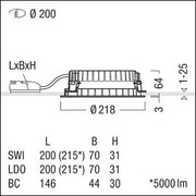 Zumtobel Group - Downlight/Strahler/Flutlicht LED-Downlight PANOS R #62927161 940