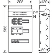 Hensel - Verteilerschrank für Energieversorgung Ladeverteiler KV EV 11kW 2100 f.2 Ladep. a 11kW