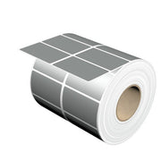 Weidmüller - Kennzeichnungsmaterial Gerätemarkierer, Etikett THM MT30X 30/52 SI 30x52mm silber