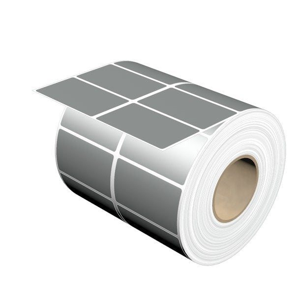 Weidmüller - Kennzeichnungsmaterial Gerätemarkierer, Etikett THM MT30X 30/52 SI 30x52mm silber