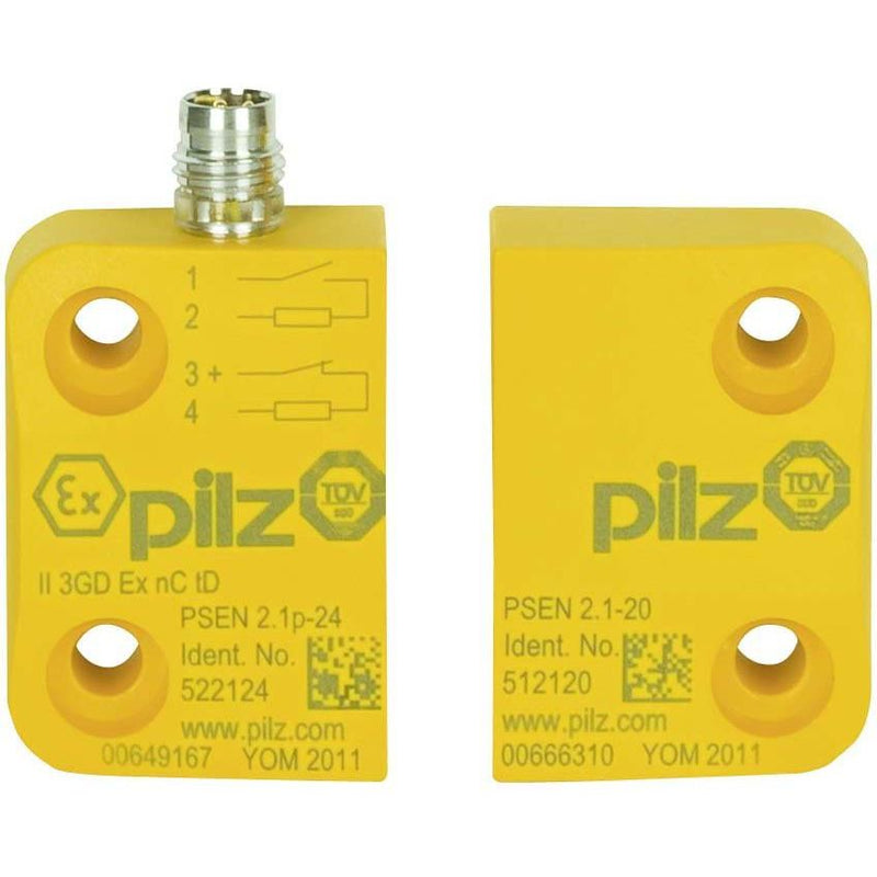 Pilz - Magnetischer Näherungsschalter Sicherheitssensor PSEN 2.1p-24 #502224 8mm/LED/EX/1unit
