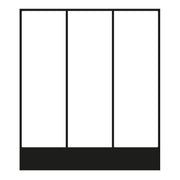 Jung - Abdeckung/Bedienelement für Installationsschalterprogramme Wippe 3fach LC 993 BF 206