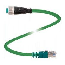 Pepperl+Fuchs Fabrik - Konfektioniertes Sensor-Aktor-Kabel Verbindungskabel, Ethernet V1D-G-GN0,5#70178589 − 1 Stück