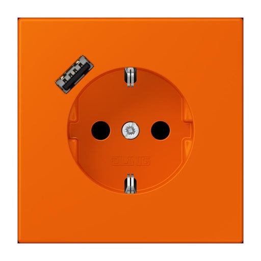 Jung - Steckdose SCHUKO Steckdose LC 1520-18 A 224 orange (32080)