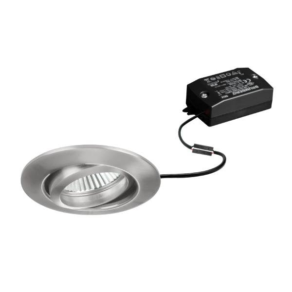 Brumberg Leuchten - Downlight/Strahler/Flutlicht LED-Einbaustrahler 230V 38141033 3000K, chrom matt