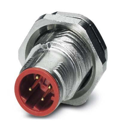 Phoenix Contact - Rundsteckverbinder, feldkonfektionierbar (Industriesteckverbinder) Einbausteckverbinder SACC-DSI-MSD#1457979 − 20 Stück