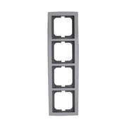 Busch-Jaeger - Abdeckrahmen Rahmen 4-fach 1724-80G chrom glanz