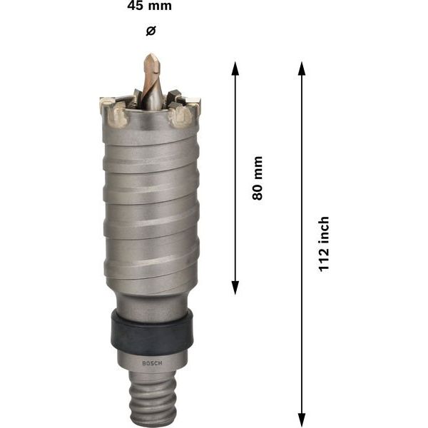 Bosch - Bohrkrone PRO SDS max-5 Bohrkrone, 2608580518 45 x 80 x 112 mm