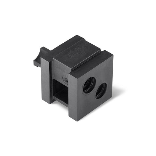 HellermannTyton - Kabelführung für Gehäuse/Schränke Zweifachtülle VP-S_2/7-8 VarioPlate 7-8 mm − 20 Stück