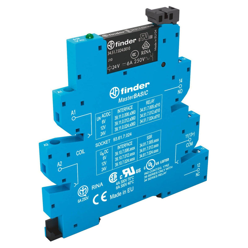 Finder - Schaltrelais EMR-Koppelrelais 39.11.0.024.0060 MasterBASIC