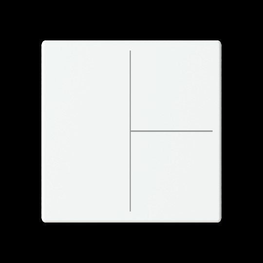 Busch-Jaeger - Bussystem-Tastwippe Abdeckung, 3-fach LFW/A.3.63.11-884 für Keypad