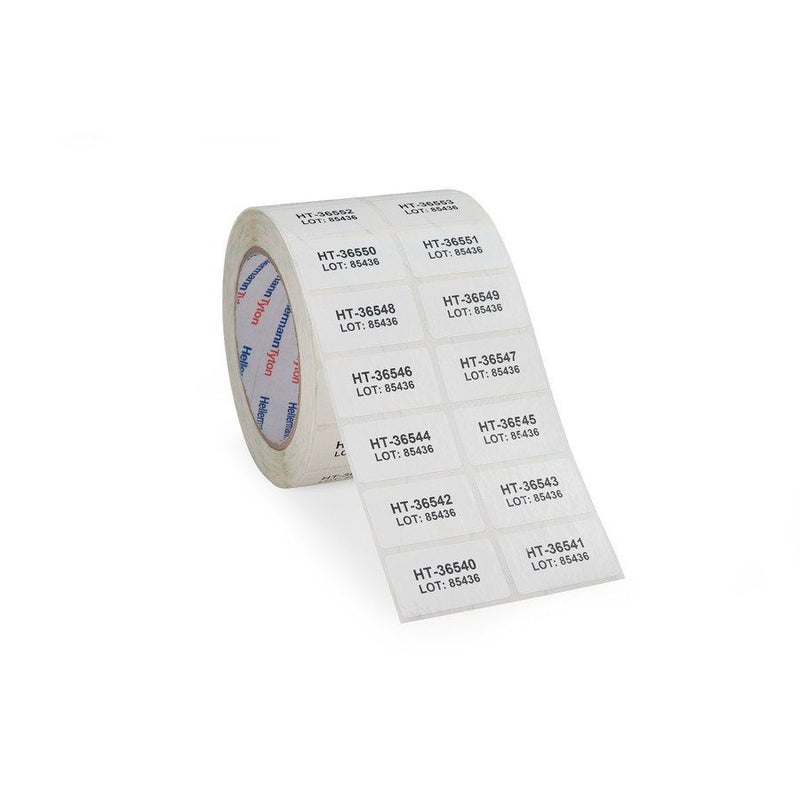 HellermannTyton - Kennzeichnungsmaterial Etiketten TAG69TD2-1210-WH 40,64x22,86mm