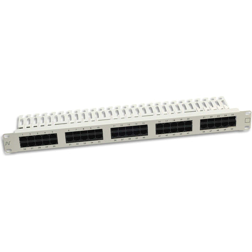 Aginode - Patchpanel Kupfer Patch-Panel 50Ports N500.350 RJ45, Kat.3