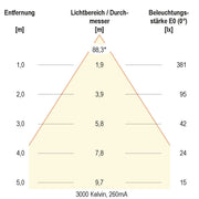 EVN Lichttechnik - Downlight/Strahler/Flutlicht LED-Downlight L44D101625 CCT