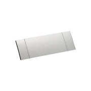 Bachmann - Leergehäuse Abdeckung inox 915.501 3-fach,Alu lackiert
