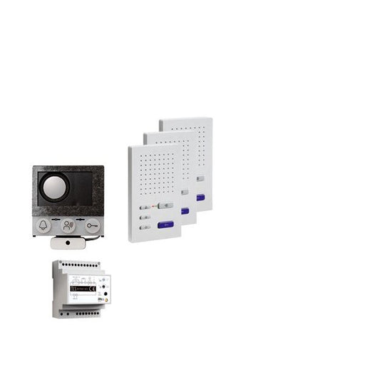 TCS Tür Control - Türsprech-Set audio:pack Einbau PAIF030/004 für 3 Wohneinheit
