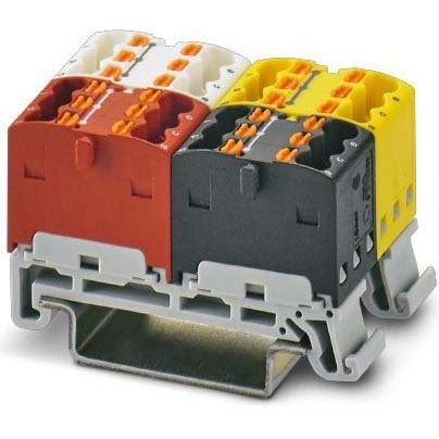 Phoenix Contact - Durchgangs-Reihenklemme Verteilerblock PTFIX 1,5-KNX-NS35AD − 10 Stück