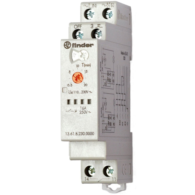 Finder - Stromstoßschalter 13.61.8.230.0000 1S 16A 230V AC