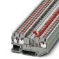 Phoenix Contact - Trenn- und Messtrenn-Reihenklemme Messertrennklemme PT 2,5-TWIN-MT-MRD − 50 Stück