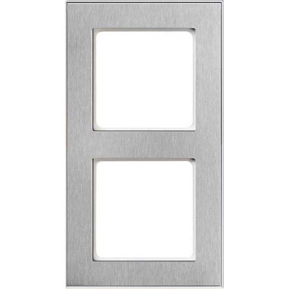 Peha - Abdeckrahmen Rahmen 2-fach D 20.672.220.022 Metal eds-gebürs.rws