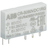 ABB Stotz S&J - Schaltrelais Interface-Relais CR-S012VDC1RG 12VDC, 1We, 250V/6A − 10 Stück