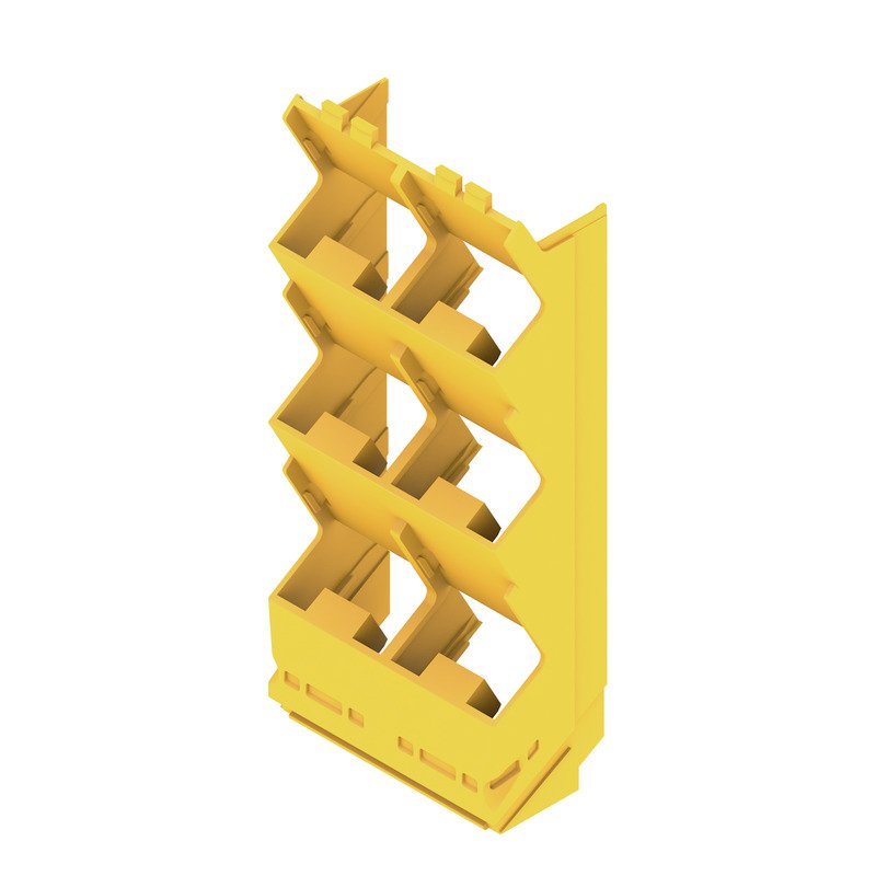 Weidmüller - Elektronik-Leergehäuse Seitenelement IP20 CH20M45 S#1482830000 verbaut Kunststoff − 6 Stück